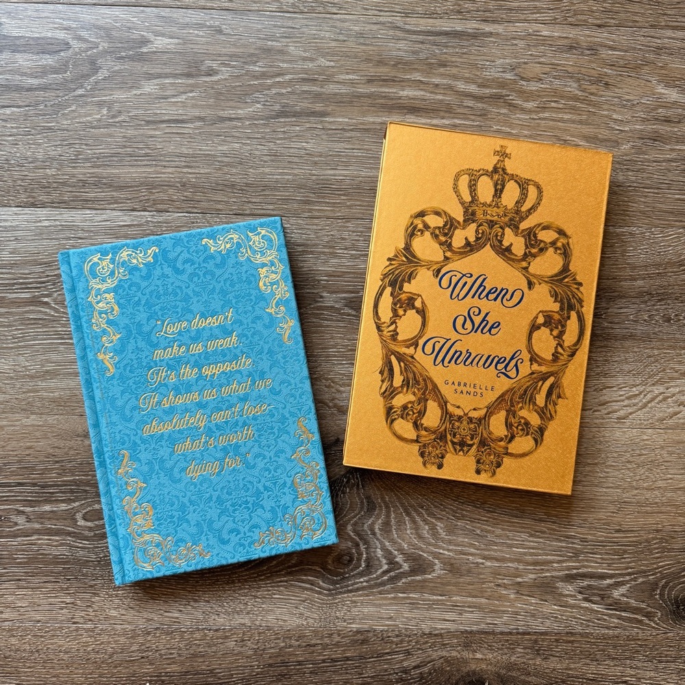 When She Unravels by Gabrielle Sands, Bookish Box Special Edition